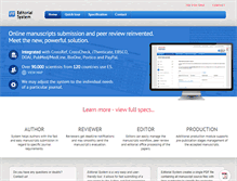 Tablet Screenshot of editorialsystem.com
